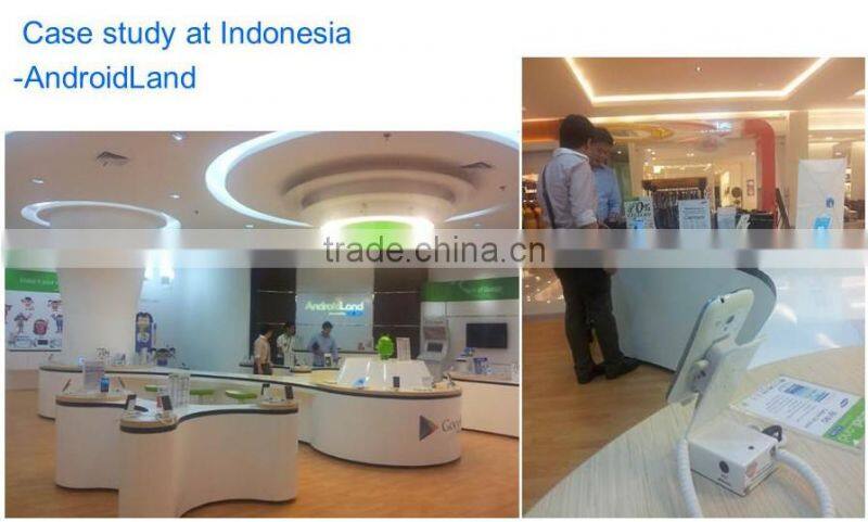 security lock slatwall hooks for shop supermarket retail security display solution