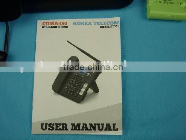 wireless phone cdma 450mhz mp3 voice message FM radio cdma fixed phone ET301-01