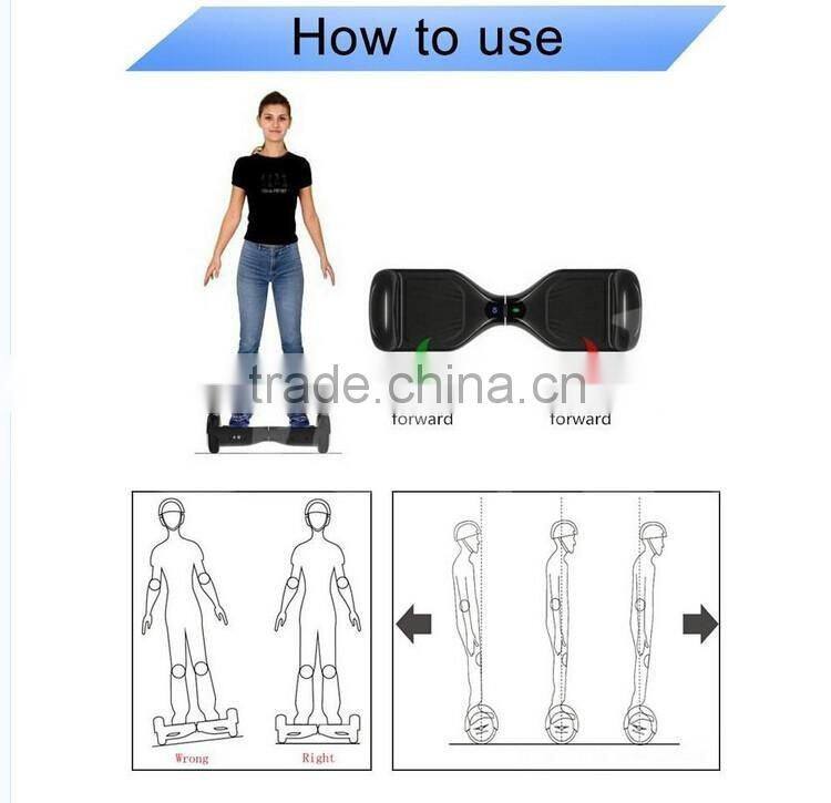 6.5 Inch Tire Hands Free Two Wheel Smart Balance Drifting Mobility Scooter