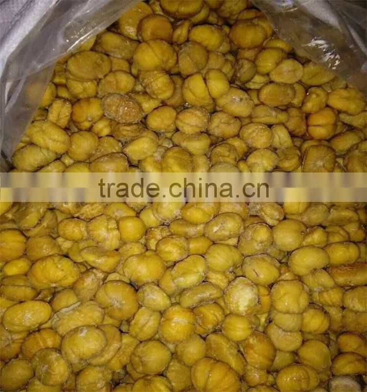 Hot selling grade A frozen chestnuts peeled packed