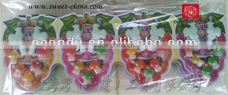 Refreshing stick candy