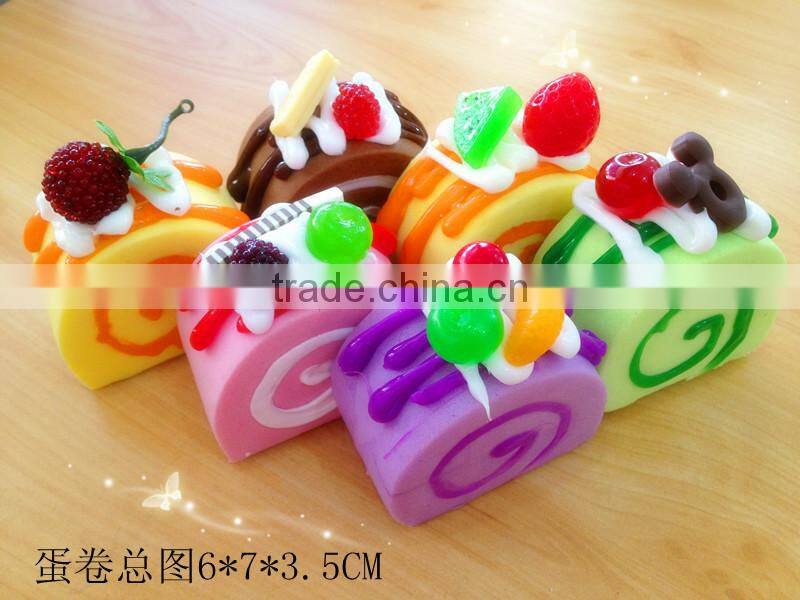 Lifelike high quality artificial fake ice cream cone promotion display