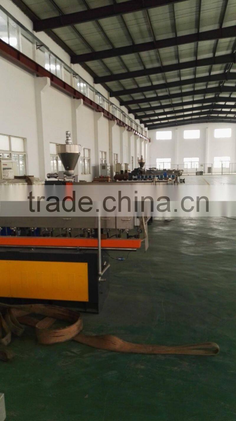 PE/PP/XPE/EVA+Silicon rubber foaming board extrusion machine line
