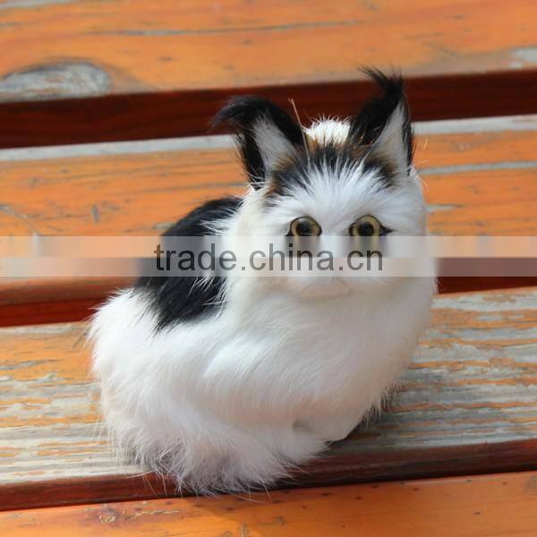 unstuffed plastic little animals snoring plush pets cats toys sisal