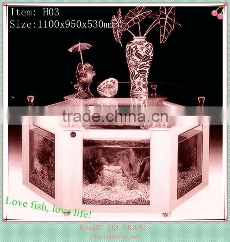 Fish tank-coffee table, coffee tank aquarium,make aquarium coffee table
