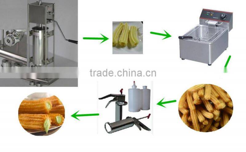 Latest Spanish churros machine with 12L capacity