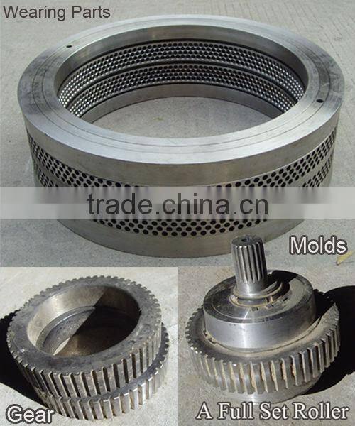 Full automatic complete wood pellet line,one unit is one pellet production line