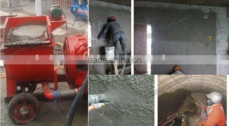 2015 New design high speed mortar spray machine
