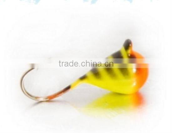 Wholesale tear drop tungsten ice fishing jigs