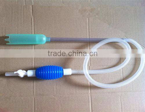 High Quality Aquarium Siphon Grevel Cleaner with Switch
