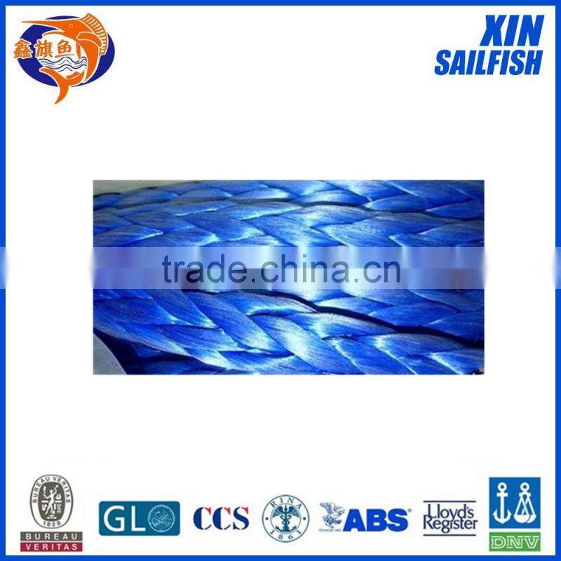 factory price uhmwpe color rope for marine use