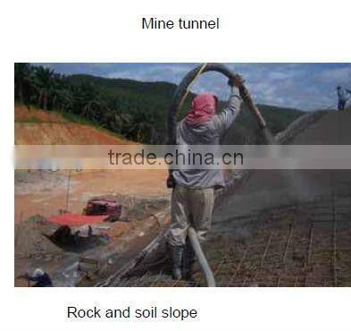 Produce over 20years 7m3/h electric shotcrete machine