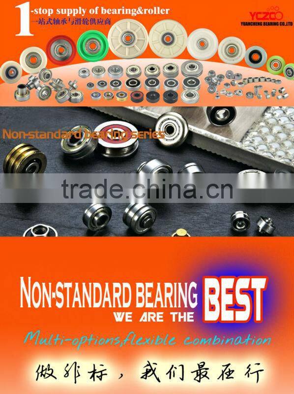 Nylon pulley wheels with bearings