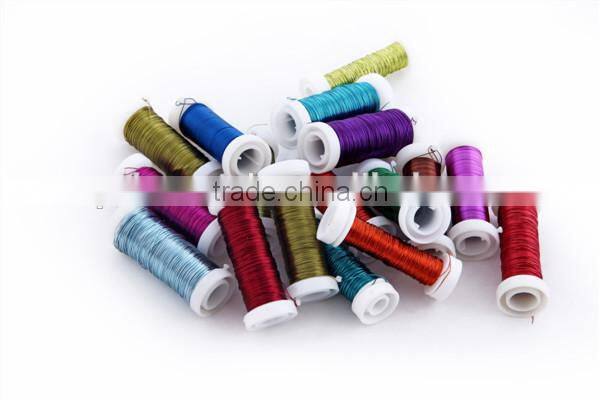0.25mm permanently colored copper craft wire