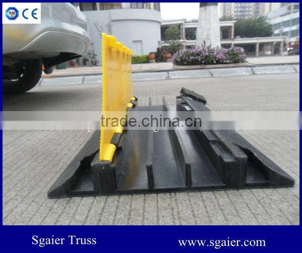 Hot Sale Outdoor Five ways Cable cover Natural Rubber Cable Bridge