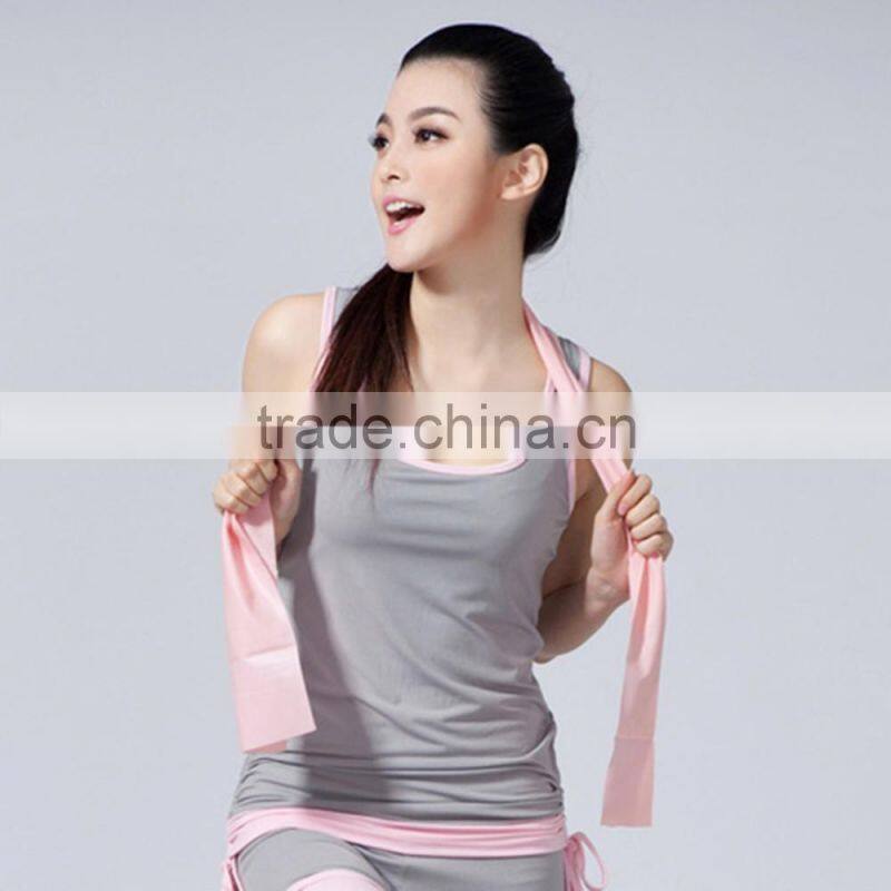 New Home Gym Workout Exercise Pilates Yoga Resistance Band for Wrist/Ankle Blue