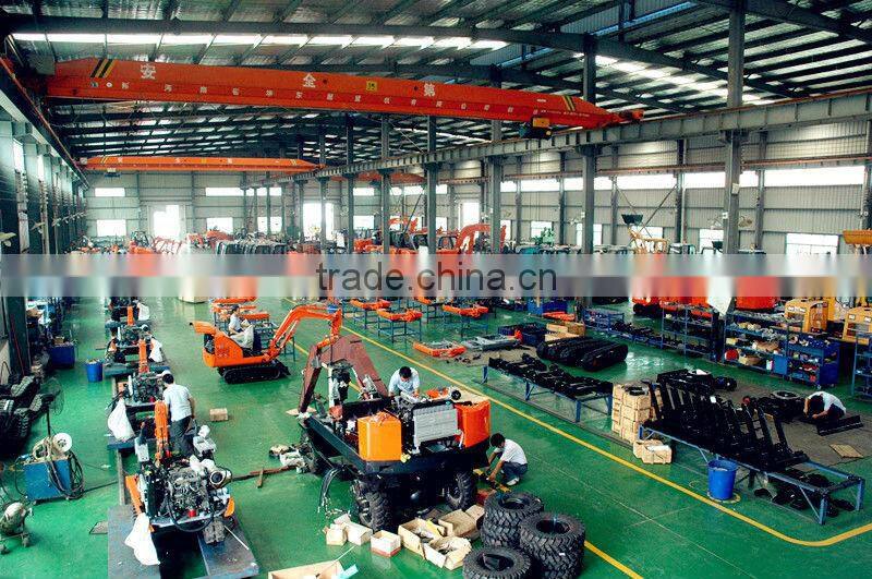 Nante hydraulic crawler mini excavator 1 ton with CE for FARM