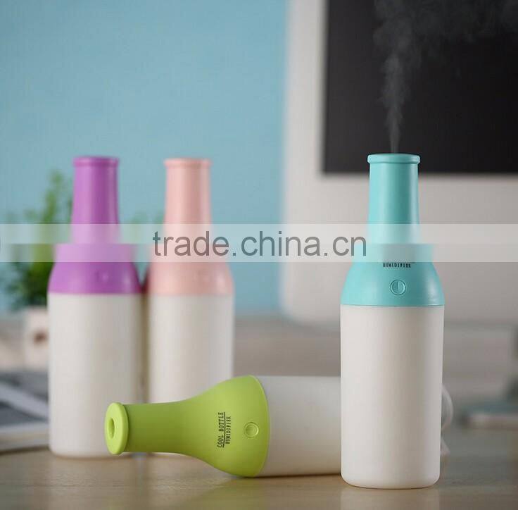 2016 Mini LED USB Essential Oil Home Ultrasonic Air Mist Humidifier Aromatherapy Aroma Diffuser