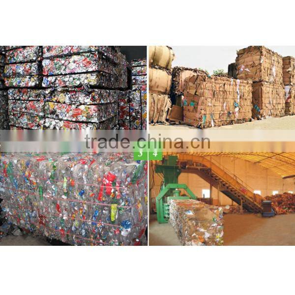 pet bottle baling equipment with high capacity