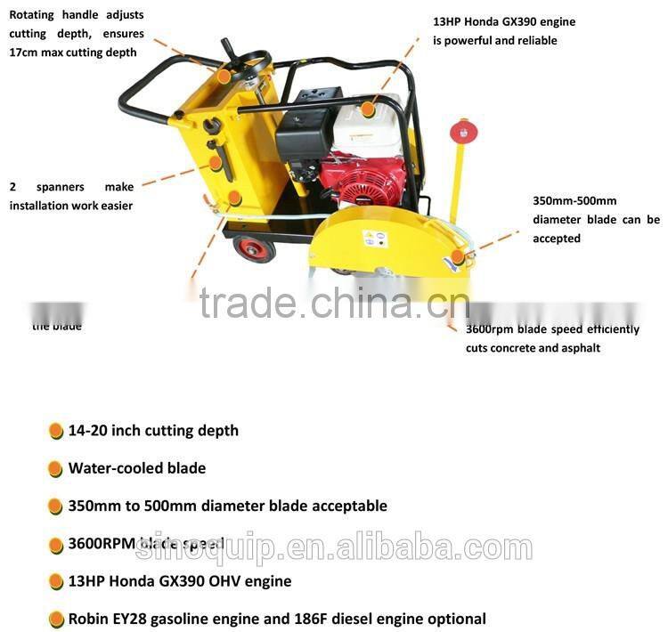 18 Inch Gasoline Engine Concrete Cutter