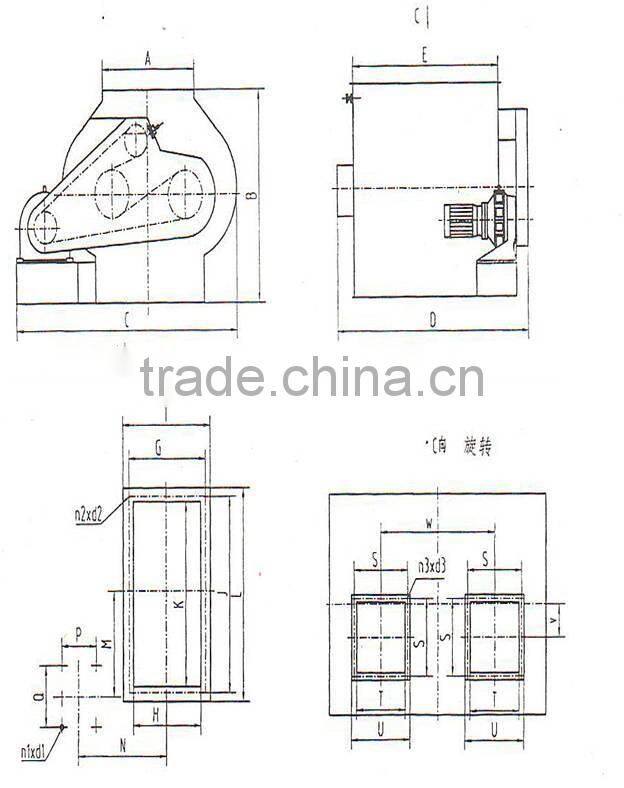 Fish Feed Mixer Machine Feed Pellet Grain Mixer