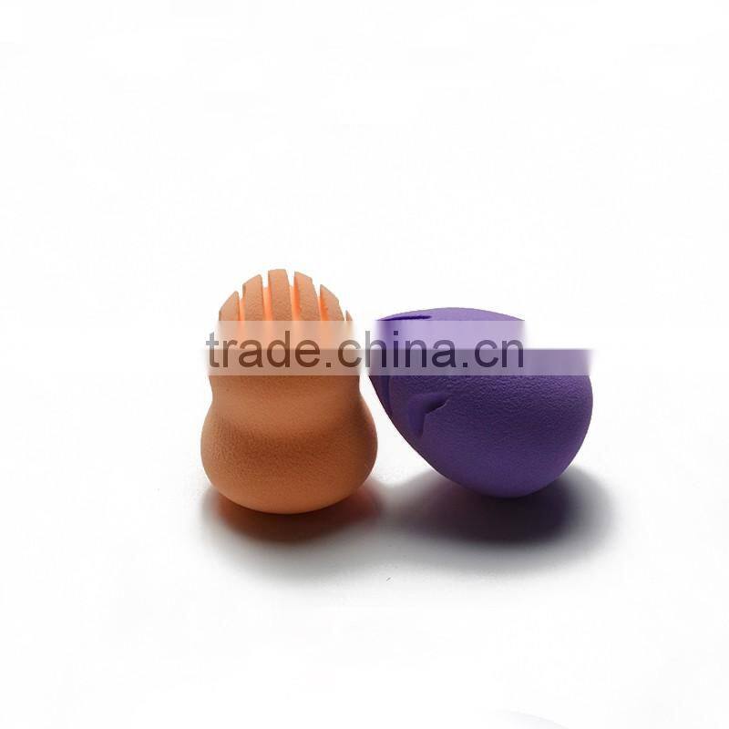 Custom 100% cotton sponge Latex Free Makeup Cosmetic Makeup Sponge