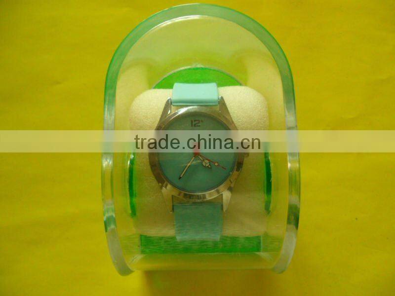 Latest Thin Strap Silicone Quartz Watch