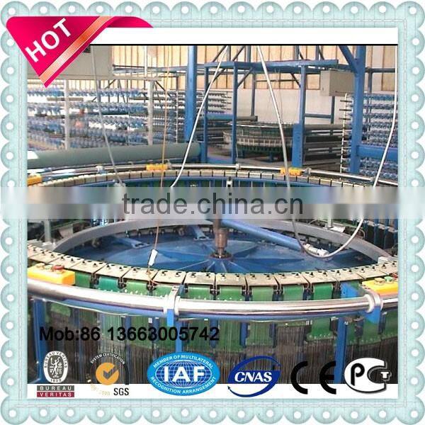 Mesh bag knitting machine for circular loom