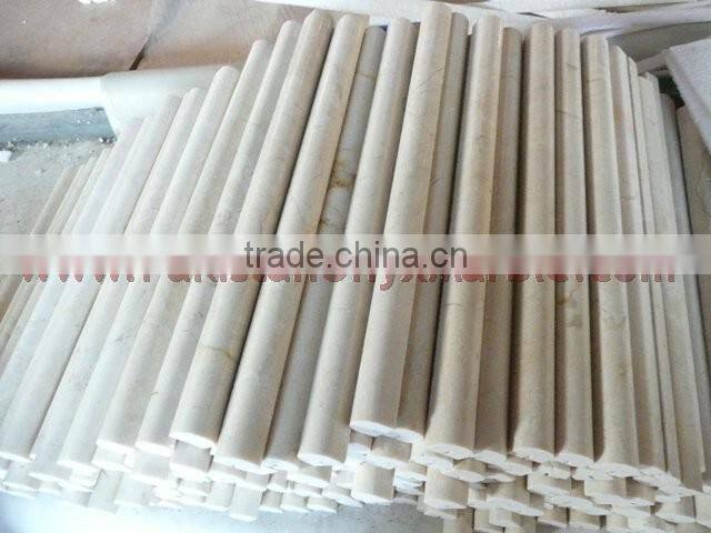 NEW BOTTICINA CREAM MARBLE PENCIL MOLDING