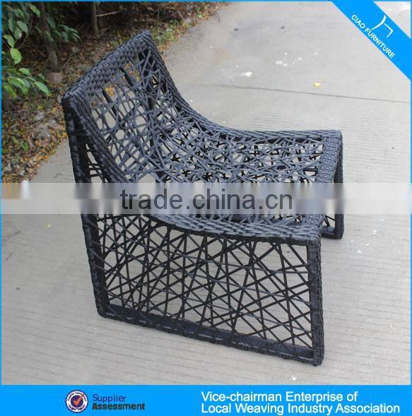 New design leisure rattan table and chair special weaving dinning table chair