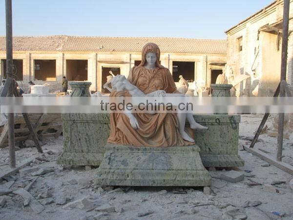 Marble Headstone White Marble Tombstone with Angel