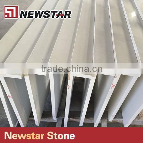 Newstar American hote project pure white quartz vanity top