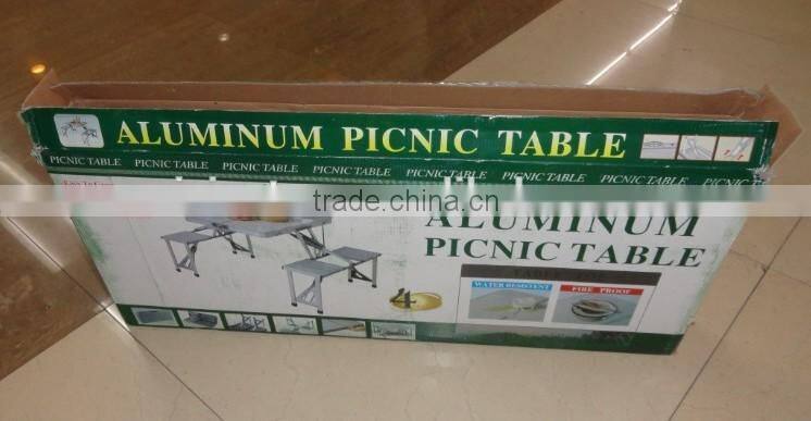 Hot popular outdoor furniture picnic folding table