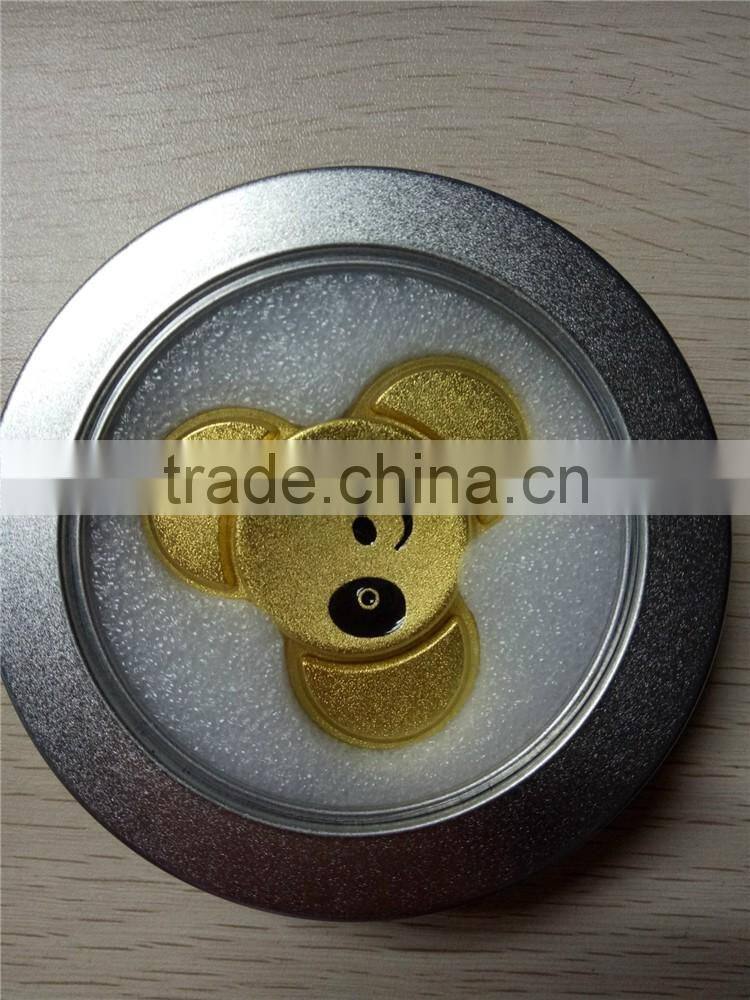 Chinese Panda Metal Spinner Toy, hand spinner finger Gyro toys