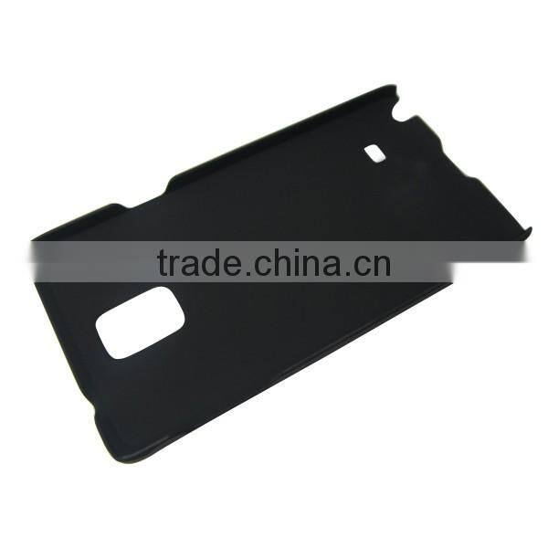 Real carbon fiber phone case PC bottom phone shell protective back cover for Samsung Note 4