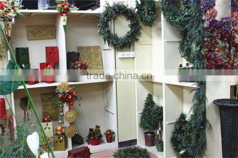 mini / huge artificial christmas pine tree / ring / flower for home / hotel / office (new christmas combination of Este-014 )