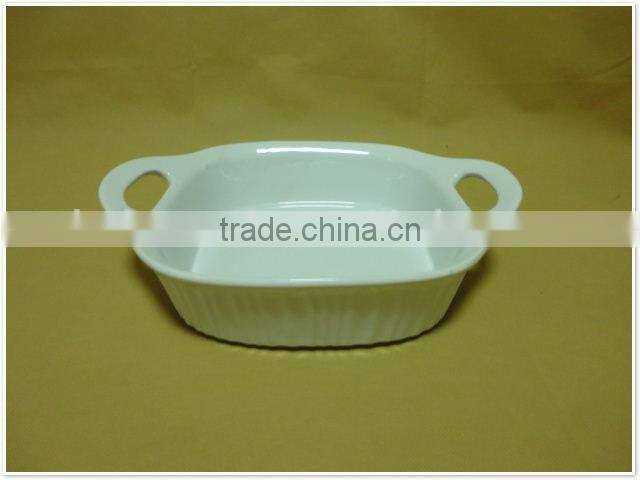 best cheap products 2014 white with handle ceramic Bakeware