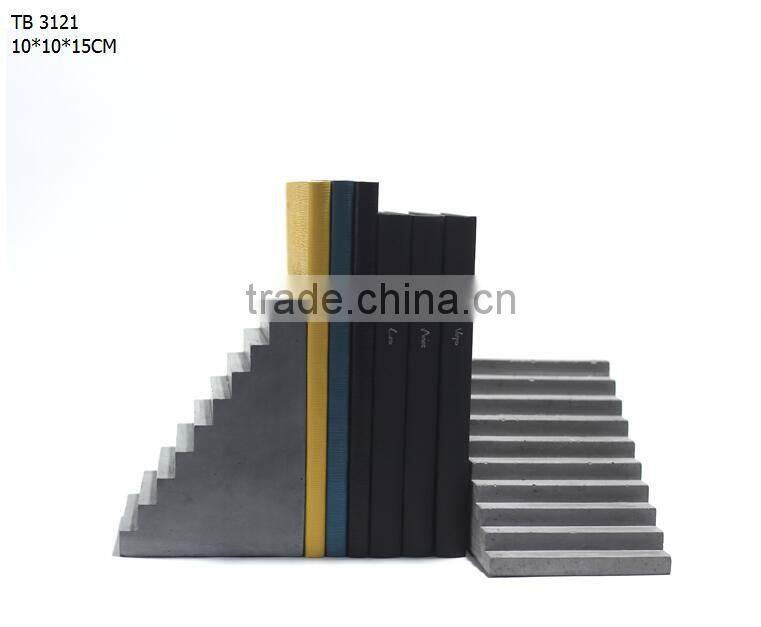 Home Office Accessories house shape Concrete building model Bookend
