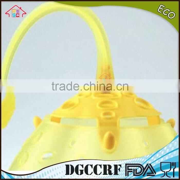 NBRSC Shipment In Time Food Pod Egg & Veggies Boiling Stainer Silicone Basket Strainer