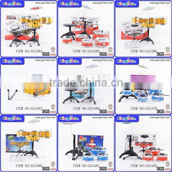 Musical instrument plastic kids jazz drum se/electronic drum toys