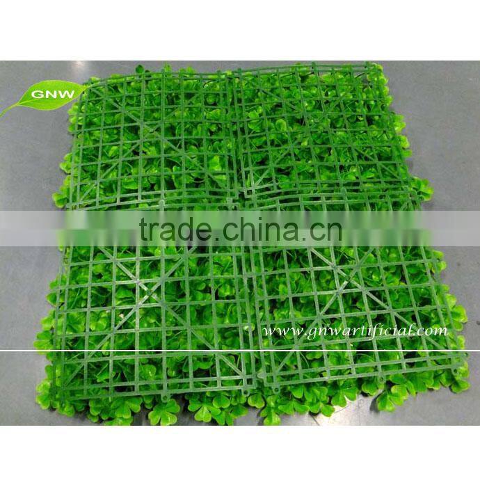 BOX022-6 GNW Boxwood artificial grass mat as decorative panel for garden and home decoration