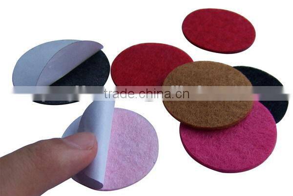 hot sale eco friendly new products promotional gift wholesale ornaments felt fabric funny adhesive sticker on alibaba express