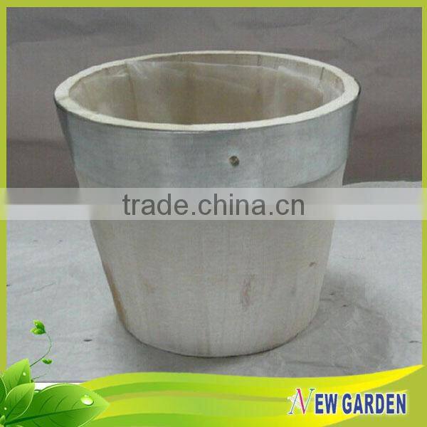 Different Shape Handicraft Wooden Large Decorative Floor Vases