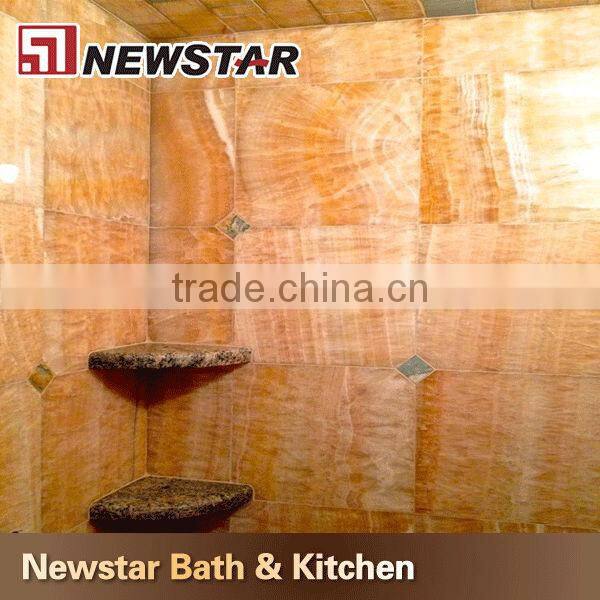 yellow onyx bathroom tile&vanity top