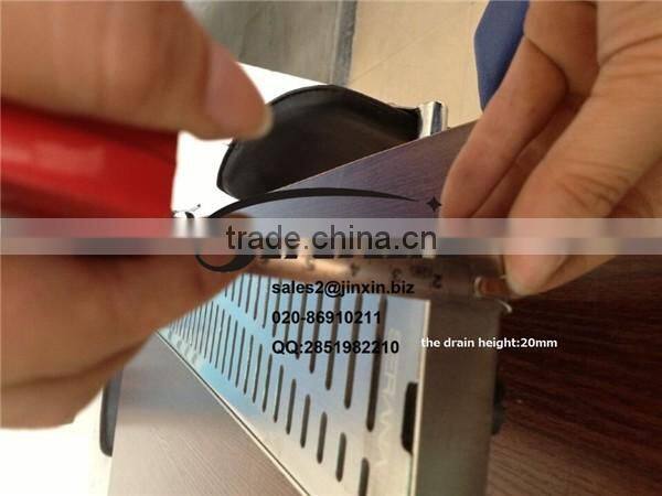 1200mm stainless steel linear shower drain/stainless steel shower drain linear/stainless steel floor drain for swimming pool