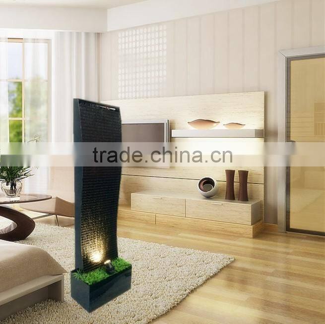 black water features water wall mini indoor decorative waterfall