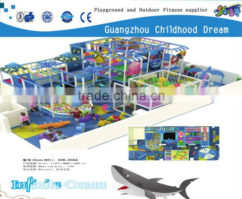 $39.00/Sq.m CHD-464 big design and funny commercial indoor playground
