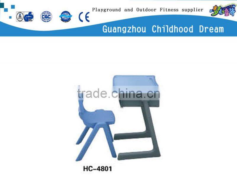 (HC-4801) Modern preschool kids study table chair children study desk and chairs
