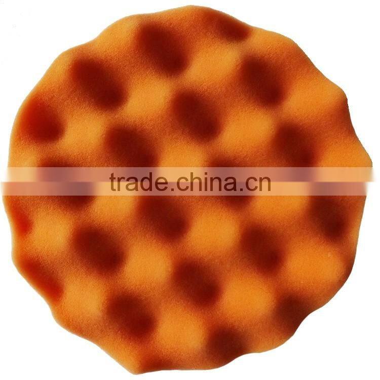 wave foam polishing sponge pad