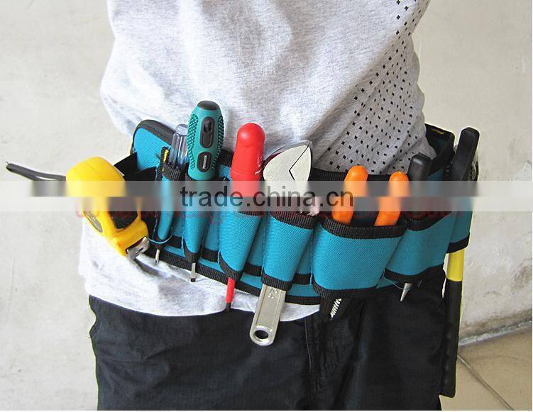 53x13cm Durable Tool Bag Waterproof Blue canvas waist Multifunctional Electrical Tools Oxford bag